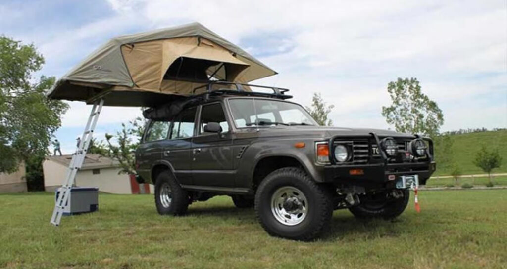 4x4s Land Cruiser with Camping Gear for hire and rent kenya