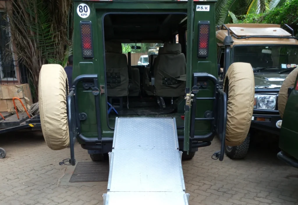 4x4s Toyota Land Cruiser with Wheelchair Access for hire