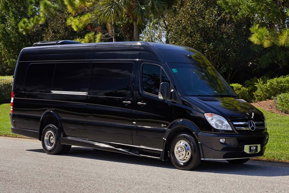 Black Sprinter Van Rental Rockstarz